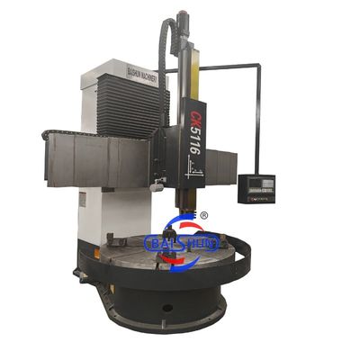 CK5120 シングルコラム 従来の垂直回転機 CNC 重量切断回転機