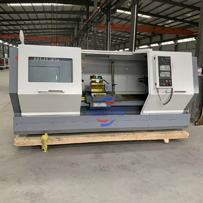 2 軸 自動 Cnc ターネス 機械 GSK ツール フラットベッド