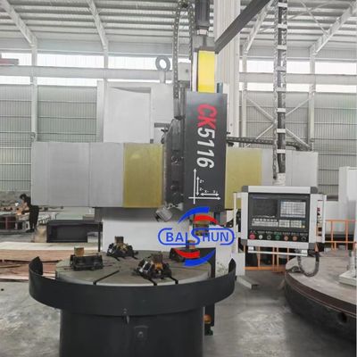 CK5116 自動金属フレッシングマシン CNC 単列垂直ターン
