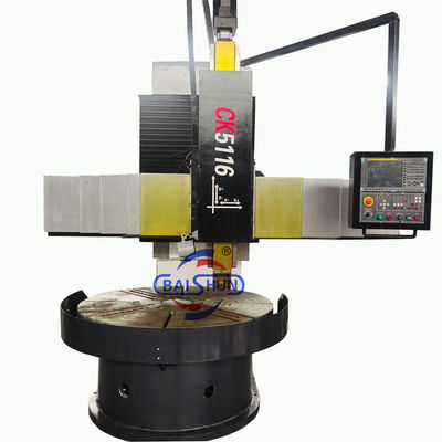 垂直回転床 軸承能力 5T 重用型 CNC CK5116 メタル回転床