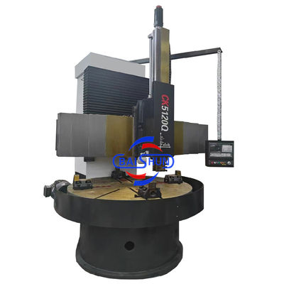 CK5116 VTL マシン トーノ シングル コラム CNC 垂直回転床