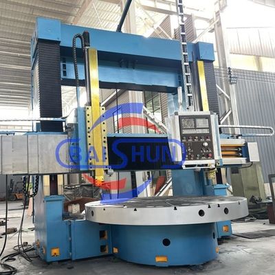 二重コラム垂直CNC金属回転機 変速回転機