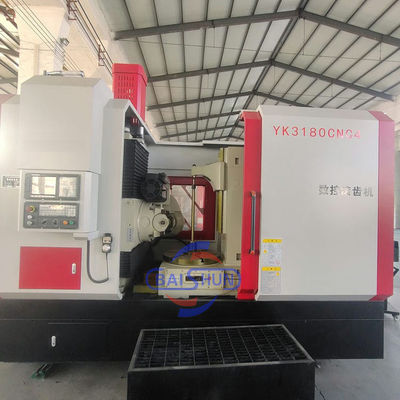 YK3180 スパイラルギア切断機 CNC ワームギアホビングマシン