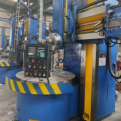 フランジおよびベアリングの機械加工のための垂直タレット旋盤 1600mm 回転 VTL