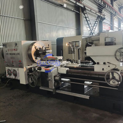 QK1332 CNC パイプスレッドリング ターンマシン 320mm マックススレッドリング
