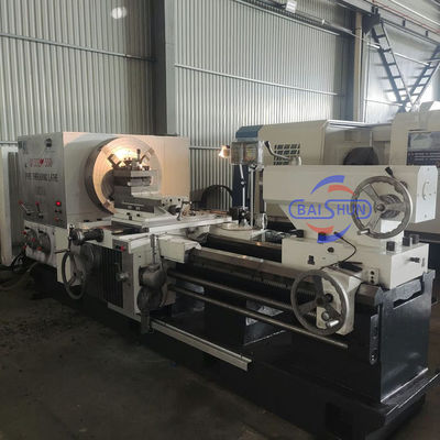 QK1332 大口径 CNC パイプねじ切り旋盤 800mm スイング