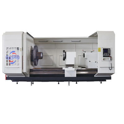 大型スピンドルボリングパイプスレッドリングトートンマシンとダブルチャック