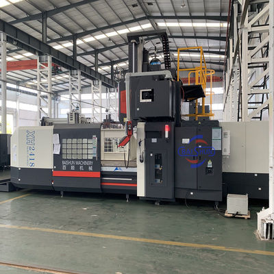 CNC 双列固定梁 垂直ミールセンター加工 ゲントリータイプ 金属フレーズ