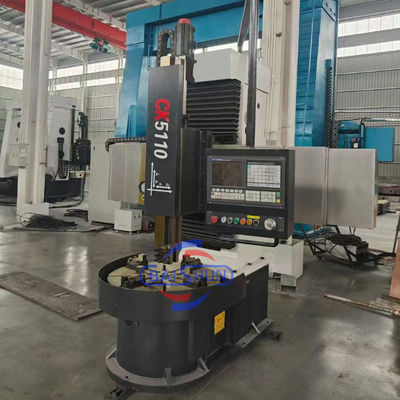垂直回転するCNC回転機 CNC Fanuc VTLマシン