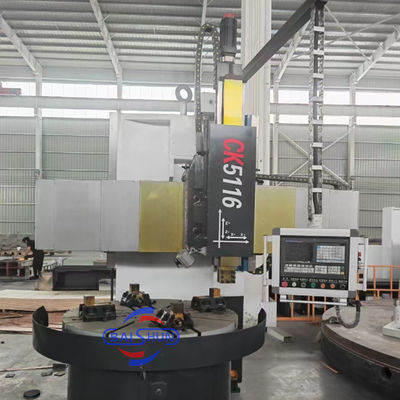 CK5116A CNC 単列垂直回転機 垂直回転機のためのフレッシングマシン
