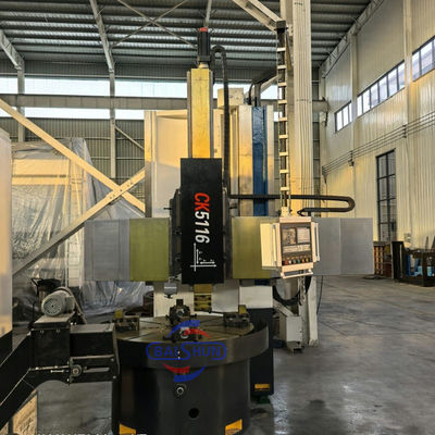 1600mm から 2600mm 直径 シングル コラム VTL CNC 縦回転機