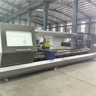CK6150 CNC 旋盤 500 ミリメートルスイングフラットベッド金属旋削