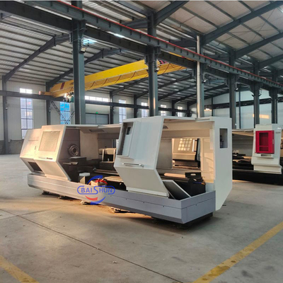 横軸 CNC ターニング ターンマシン 500mm スイング 1500mm 作業部件