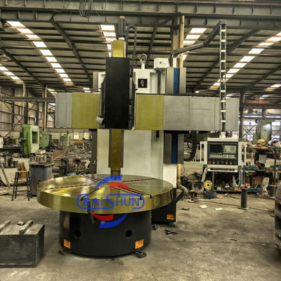 高精度 大型ターレットラート CNCカロセル 垂直ラート 機械 金属