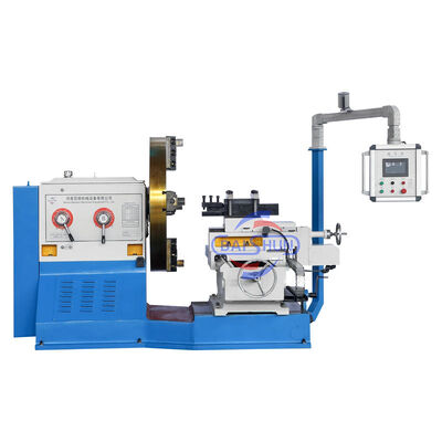 最大旋削径1600mm、チャック径1200mmの中切削用横型フェース旋盤